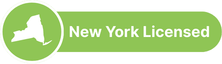 New York Licensed Badge